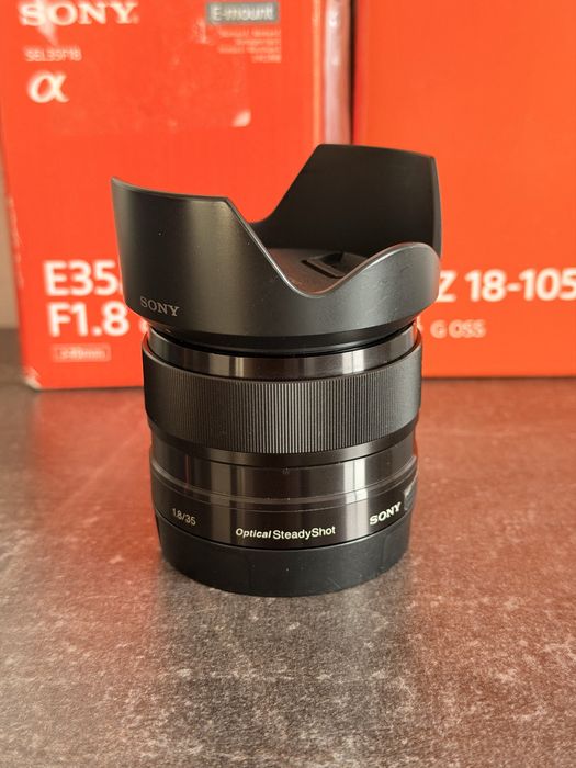 Obiectiv Sony E 35mm F1.8 OSS