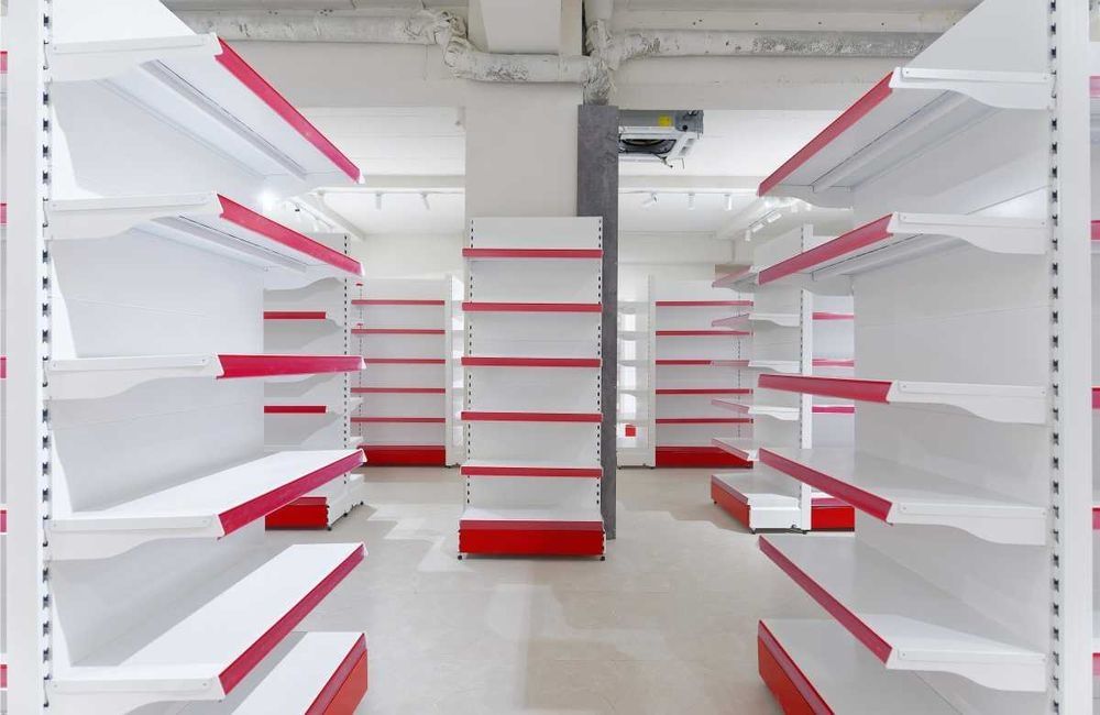 Универсальное торговое оборудование, стеллажи savdo