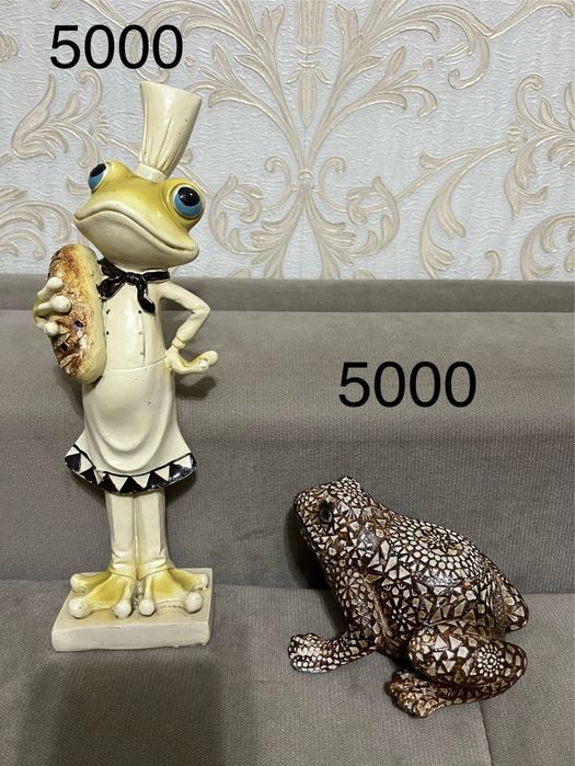 Лягушки керамические расписные