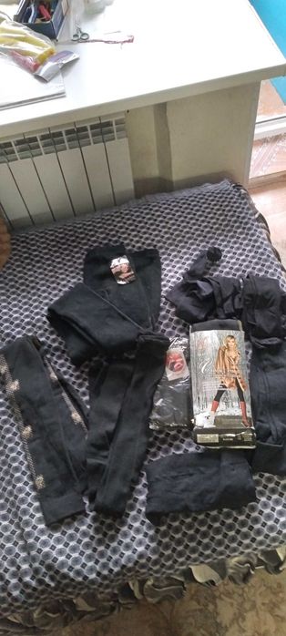 Колготки теплые , тонкие , капрон