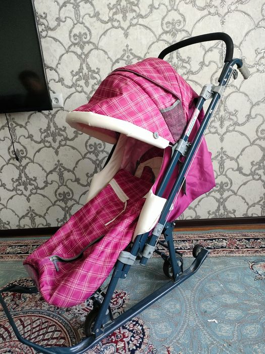 Коляска санки в отличном состоянии