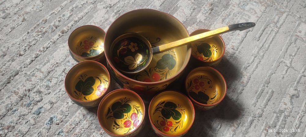 Деревянная посуда.