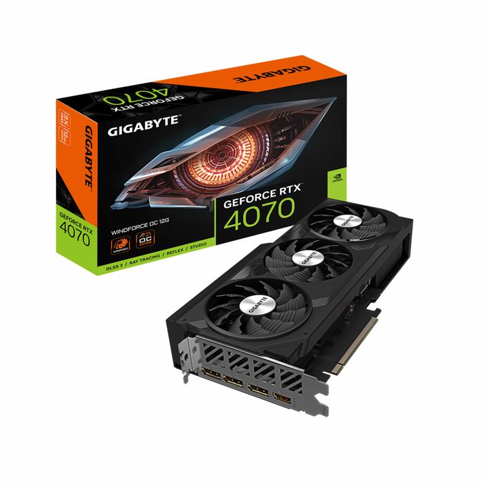 Gigabyte GeForce RTX 4070 WINDFORCE OC 12GB