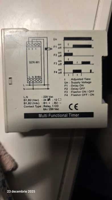releu de timp electric