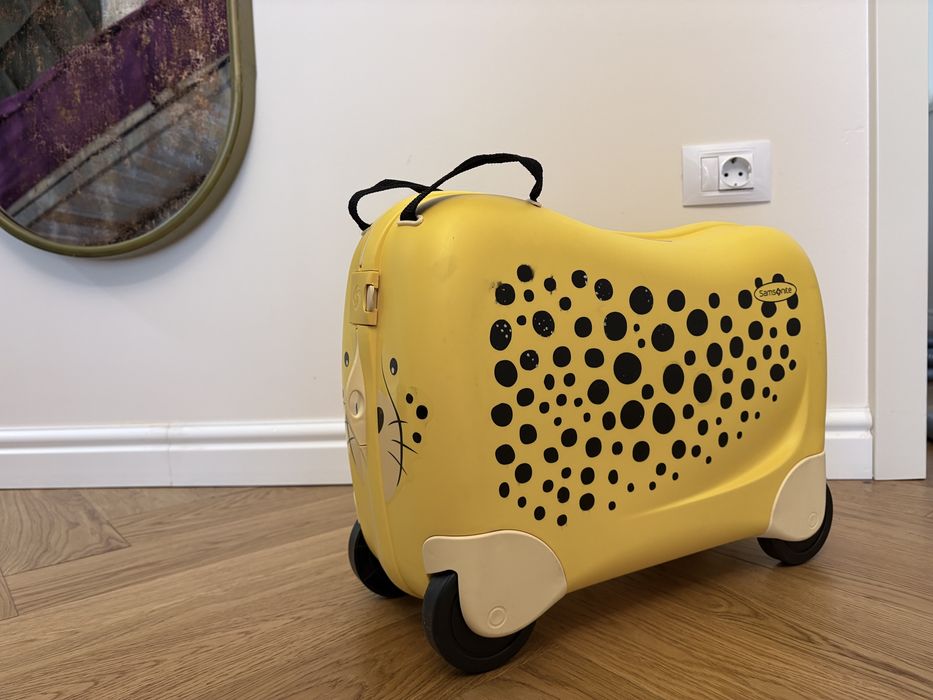 Valiza copii Samsonite Dream-Rider, Ghepard, 51 x 22 x 37