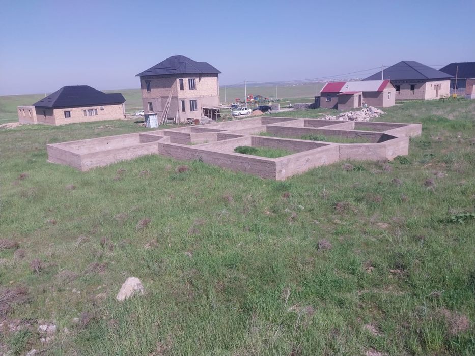 Продоетса участок с фундаинтом