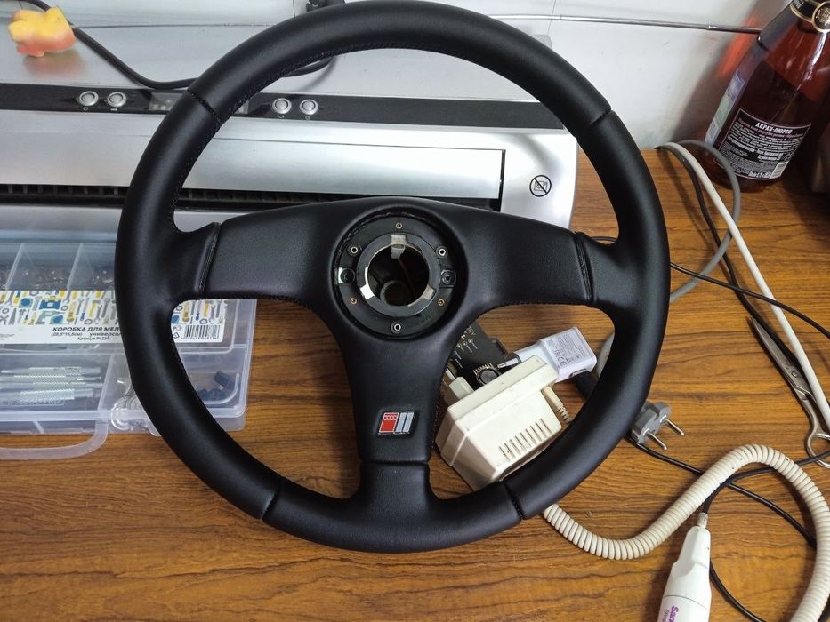 Перетяжка руля любой машины, рулга чехол хамма мошинага