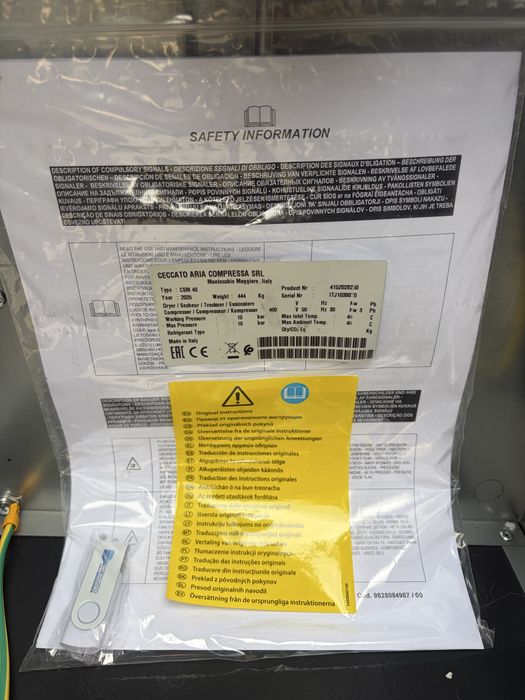 Винтов компресор Ceccato CSM 40 30kw 4000lt/min НОВ!