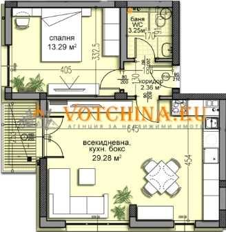 Продава се Двустаен апартамент в Варна, Център - 83 кв.м за 860 €/кв.м - Снимка #2