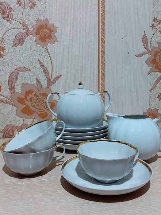 чайный сервиз фарфоровый