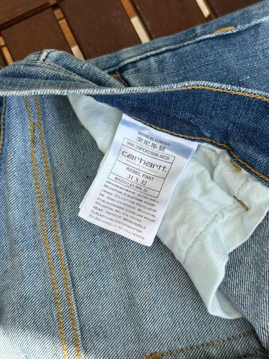 Мъжки дънки Carhartt (Rebel Paint) - размер W31 / L32, Отлично състояние