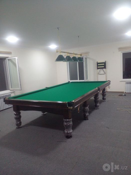 Har xil turdagi va o'lchamdagi Billiard bilyard yasaymiz va o'rnatamiz