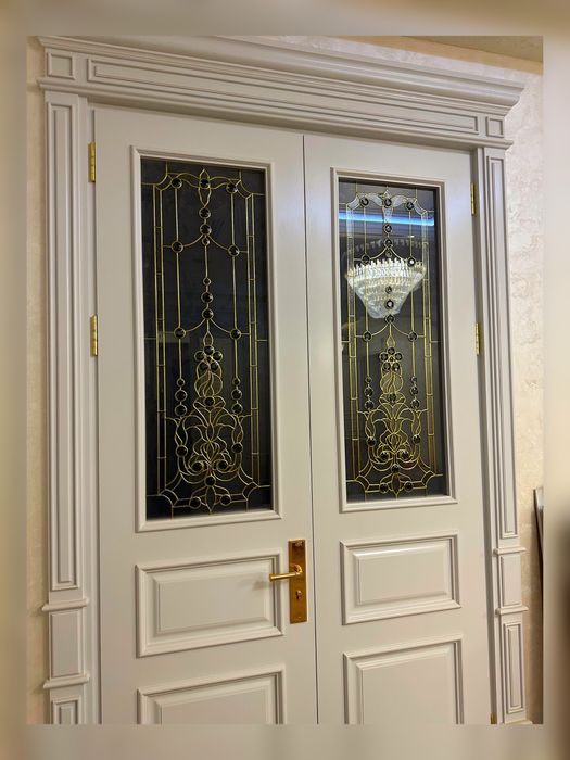 Vitraj oyna naqshli oynalar