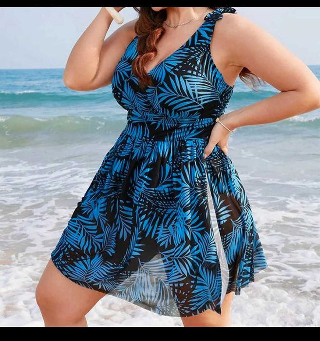 Пляжный купальник 3xl новый