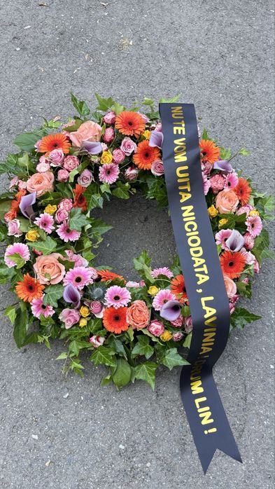 Coroane funerare personalizate