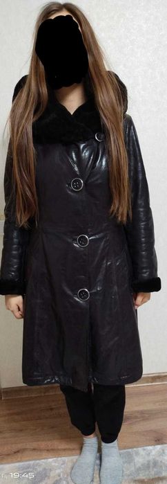 Классная натуральная дубленка