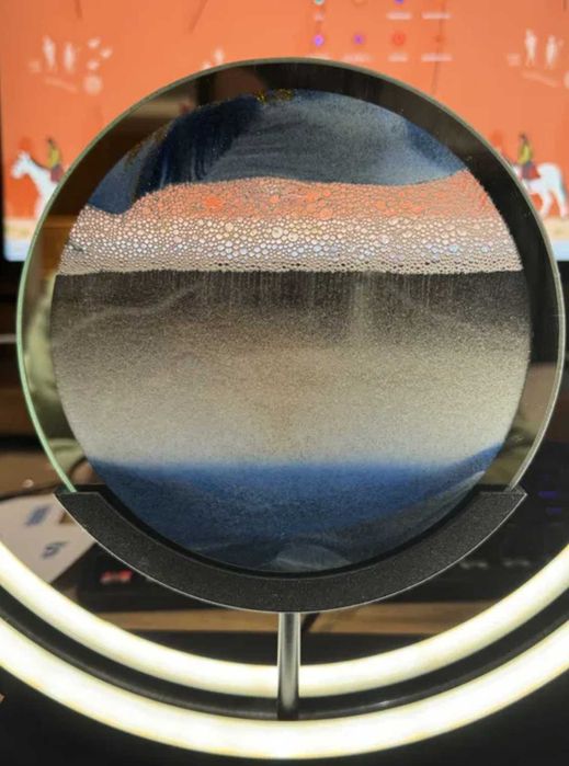 LED Пясъчна Лампа+ Дистанционно Димируема