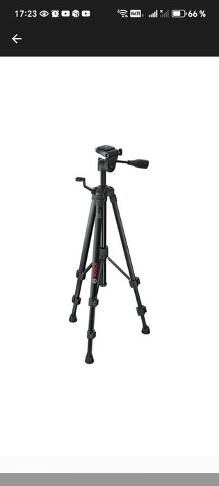 Vând Trepied Bosch Profesional BT 150+Nivelă laser HILDA 4D, cu 16 lin