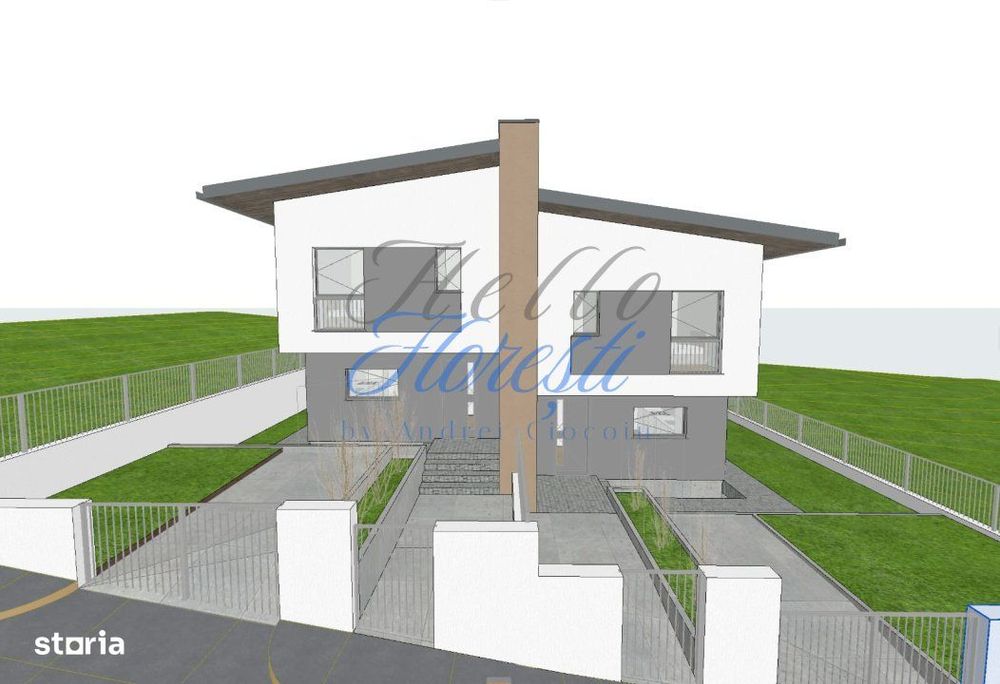 Casa alipita 4 camere - 170 mp utili - zona Tauti, Floresti!
