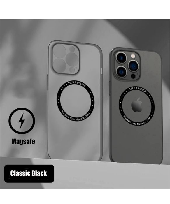 Iphone 14/15/16/17/PRO/MAX/PLUS Husa Mag Super Slim Plastic Anti Ampre
