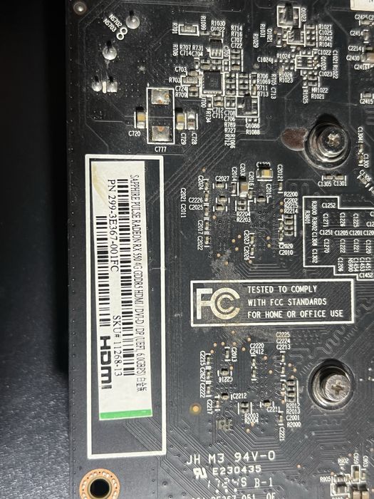 Saphire RX550 4gb