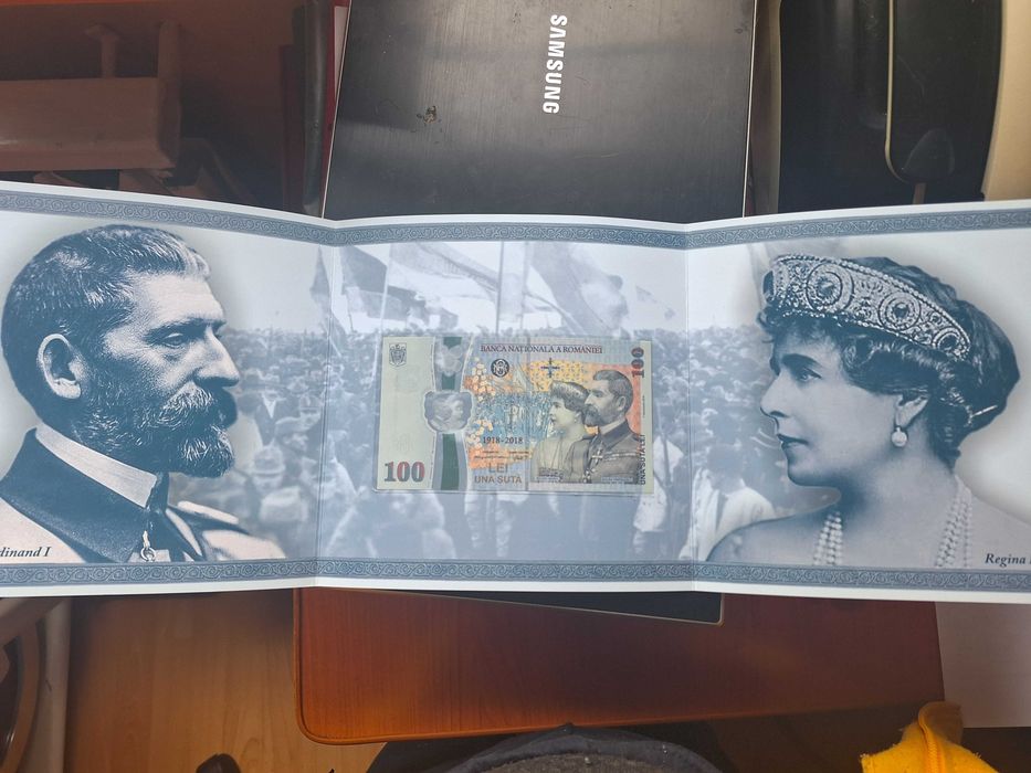 100 lei 2018 - Bancnotă aniversară 100 de ani de la Marea Unire de la 1 Decembrie 1918