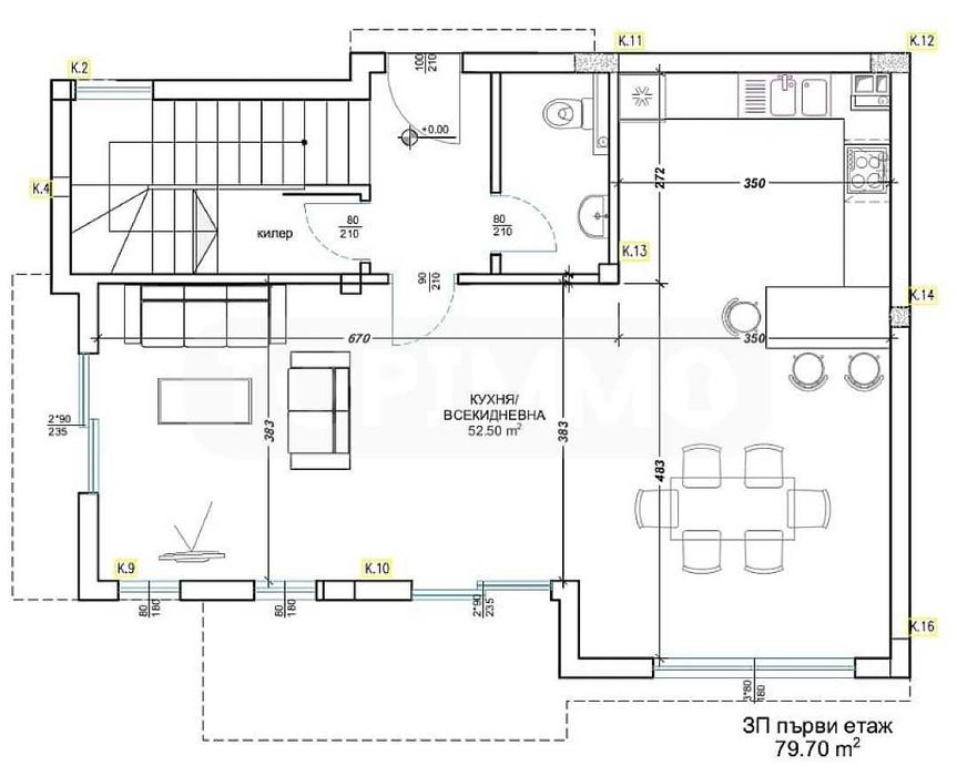 Продава се Къща в Варна, м-т Траката - 345 кв.м за 990 €/кв.м - Снимка #4