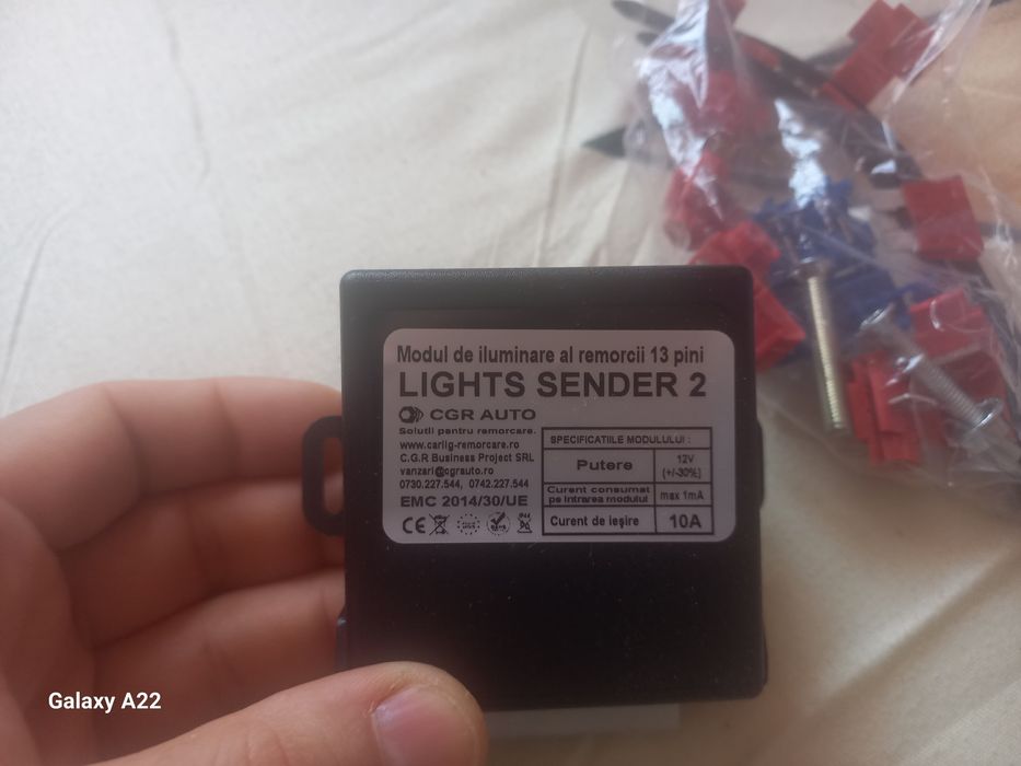 Instaltie cu modul CANBUS 13 pini fără deconectare ceata  CANLS2