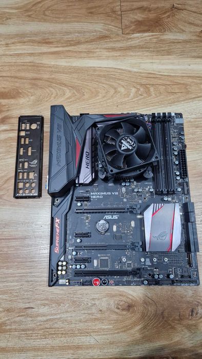 KIT 1151 Placa Asus Z170 ROG Maximus HERO VIII+i7-7700+Cooler+Shield la 500lei