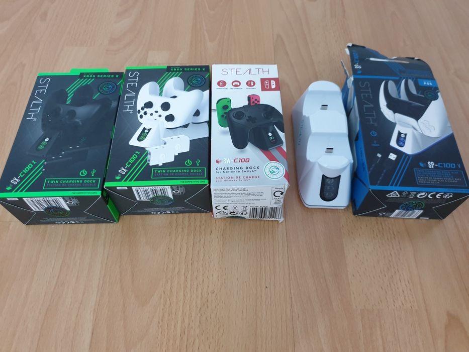 dock-uri de încărcare controllere PS5/Xbox/Nintendo