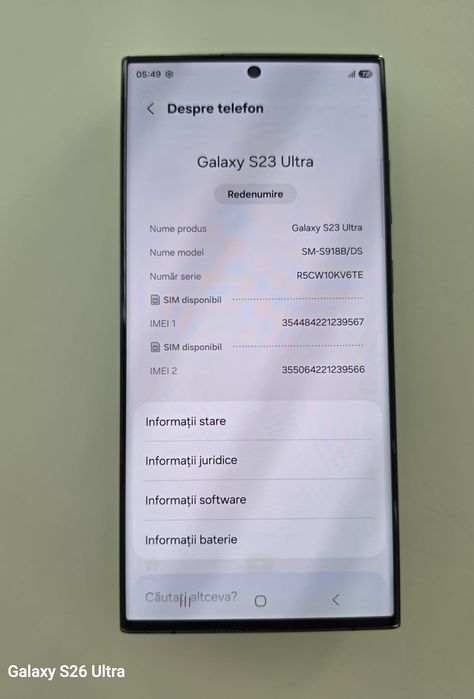Samsung S23 Ultra 512GB - Phantom Black