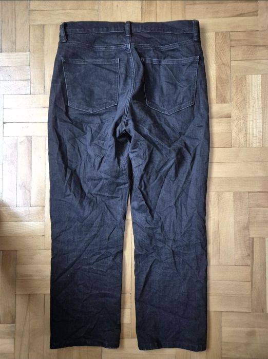 Blugi Uniqlo Slim Fit, Negri, Damă - 27x32 (S)