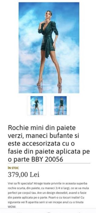 Rochie BBY, marime 36