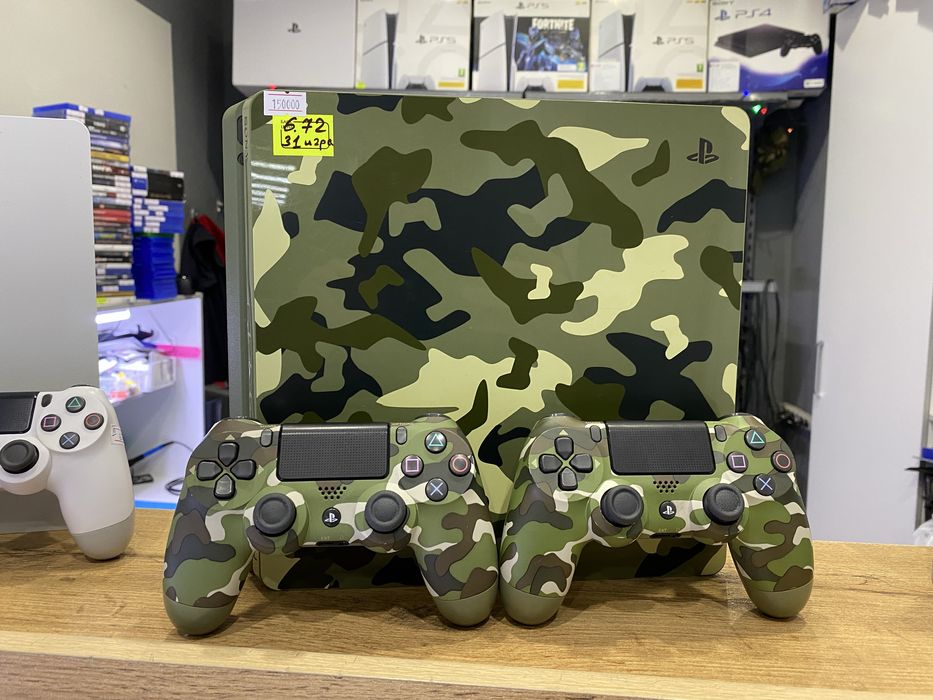 Playstation 4 slim прошитые + много игр