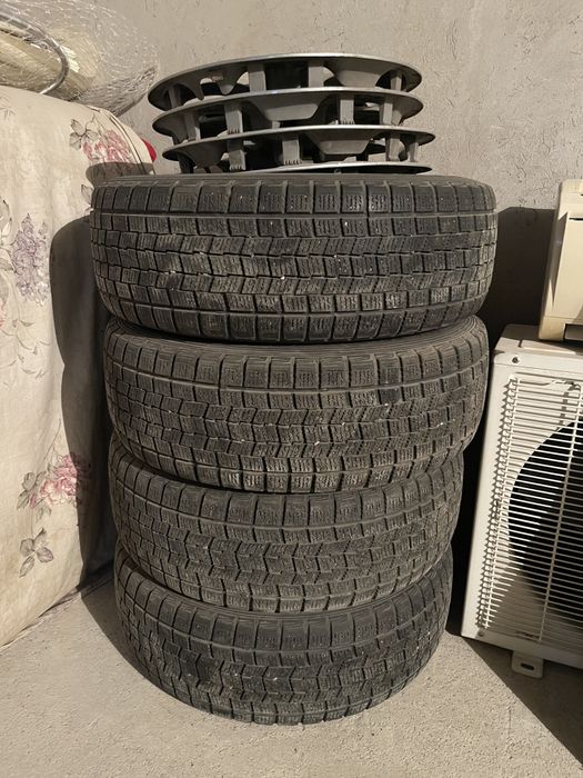 Балон с дисками и колпакми оригинал Киа