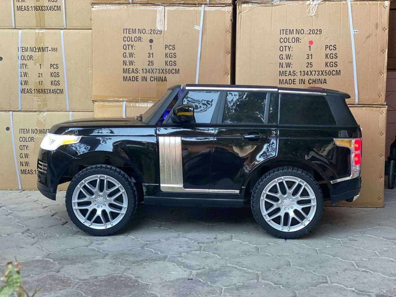 Большая и красивая детская машина Renj 4x4 электромобиль с пультом EVA ...