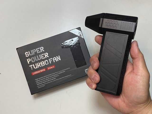 Suflanta Aer Comprimat Portabila X3 Turbo Jet Fan 130000RPM