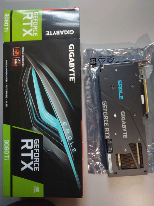 Видео карта GeForce RTX 3060 Ti EAGLE OC 8G