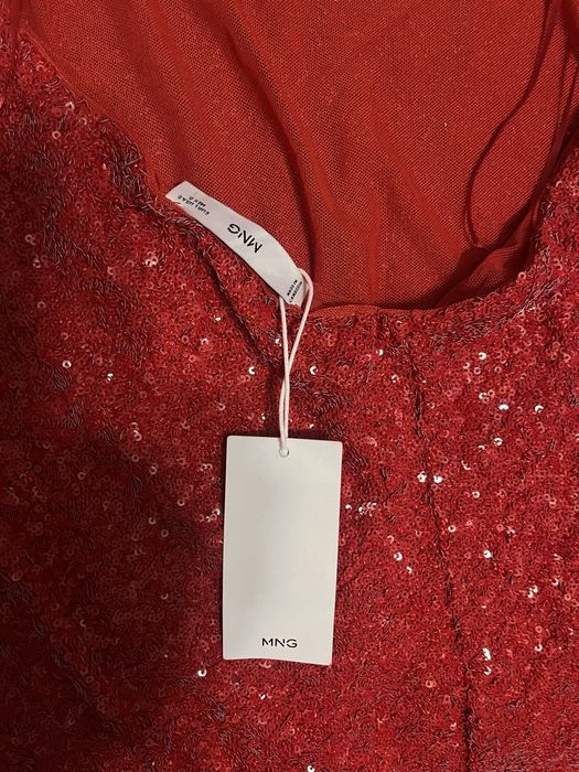 Рокля Mango с пайети