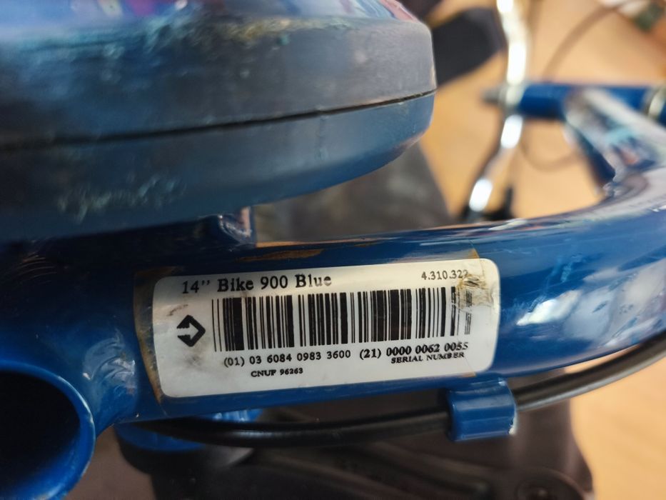 Bicicletă 14" Bike 900 Blue aluminiu