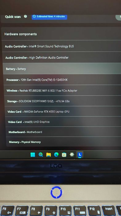 Laptop Lenovo Loq i5iax9-12450HX foarte bun si neuzat