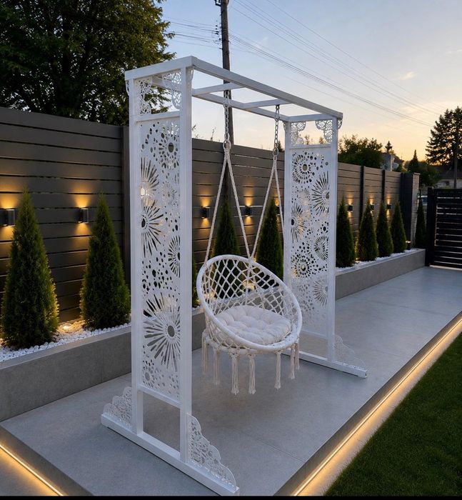 Pergola/ fier forjat/leagăn