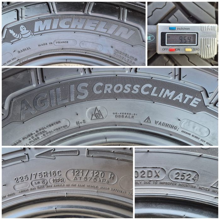 O bucată 225/75 R16C M+S iarnă - una Michelin Continental