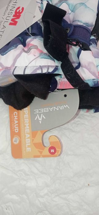 Нови топли ръкавици за ски и сноуборд WANABEE лапа