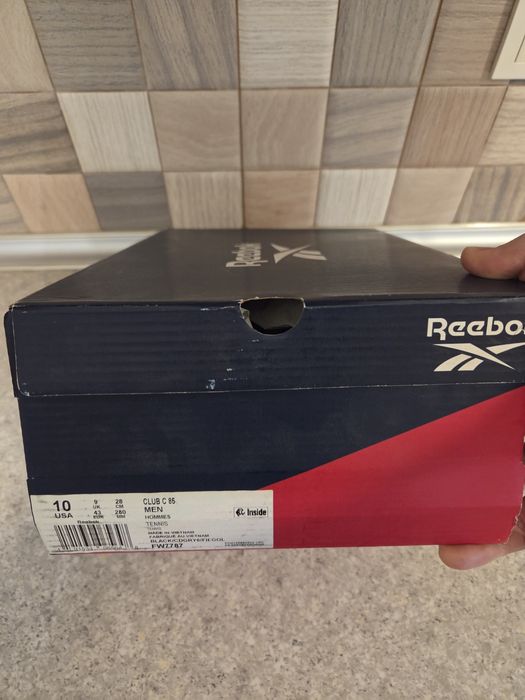 Кроссовки. Reebok Club 85.Кожаные. Оригинал. Новые. 43р