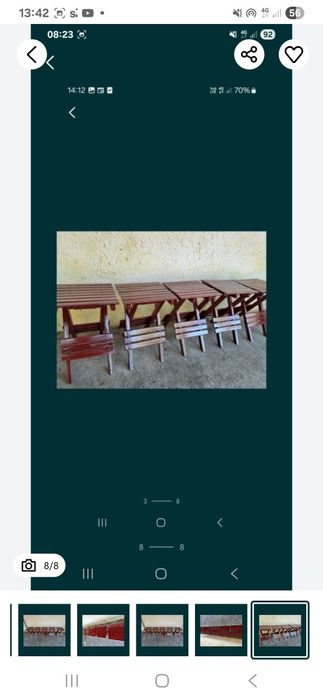 Scaunele pliabile din lemn .