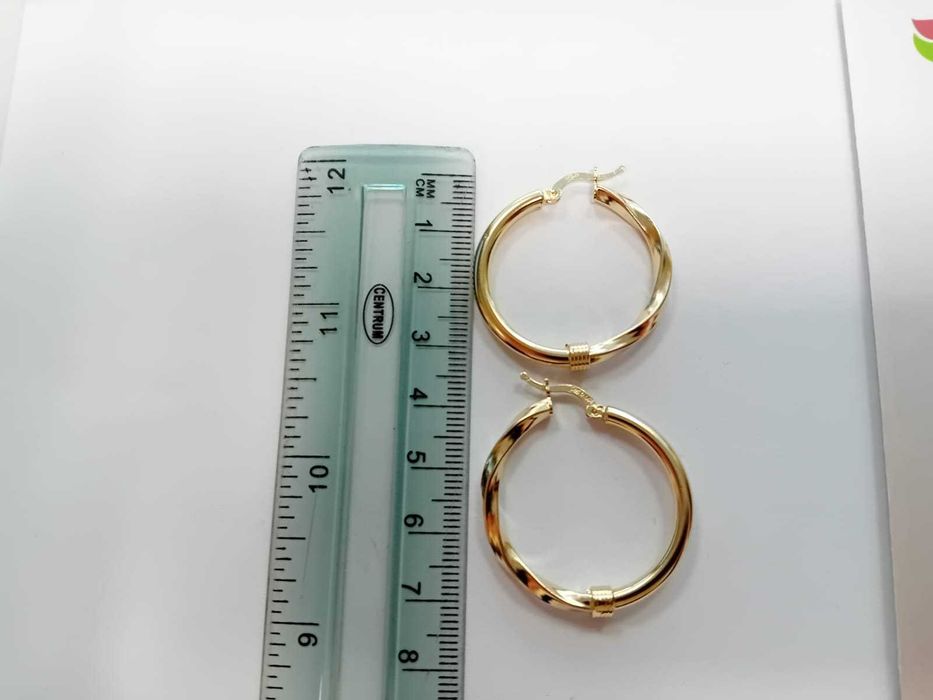 (AG33) Cercei Aur 14K / Garantie 2 Ani.