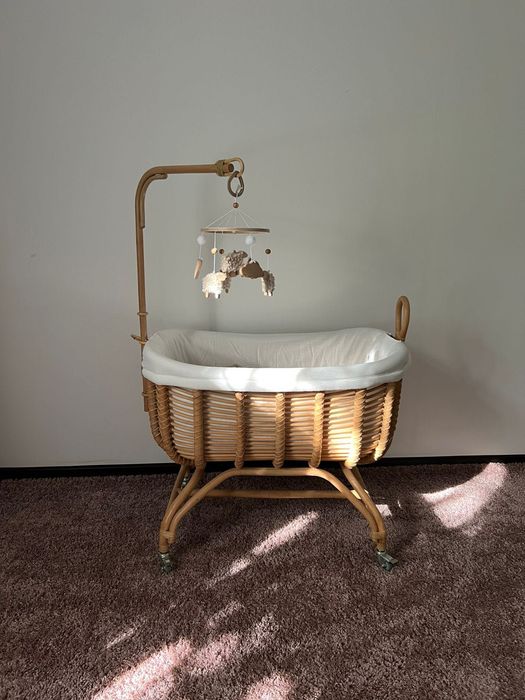 Кроватка Zara из ротанга