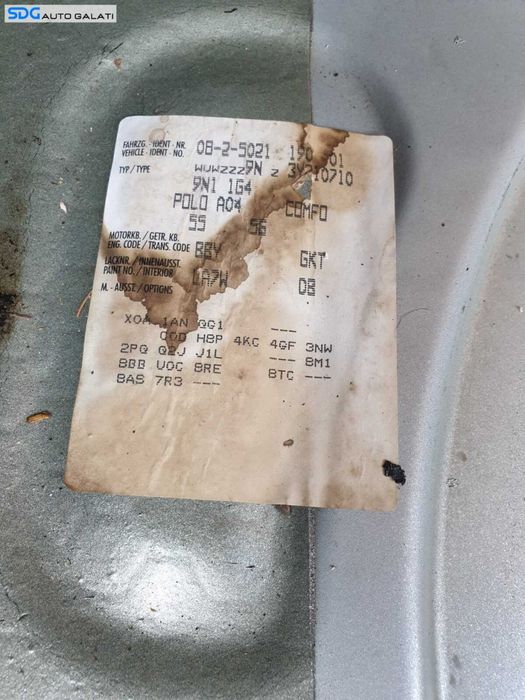 Motor Ambielat Fara Anexe 1.4 BBY Audi A2 2000 - 2005