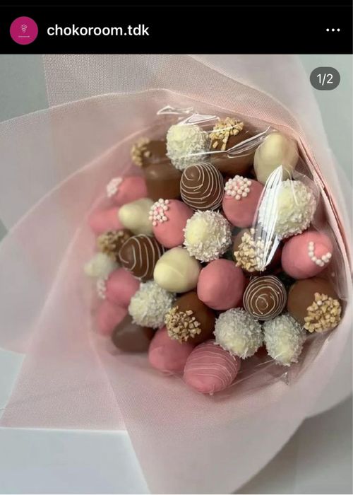 Клубника в шоколаде, подарки, цветы